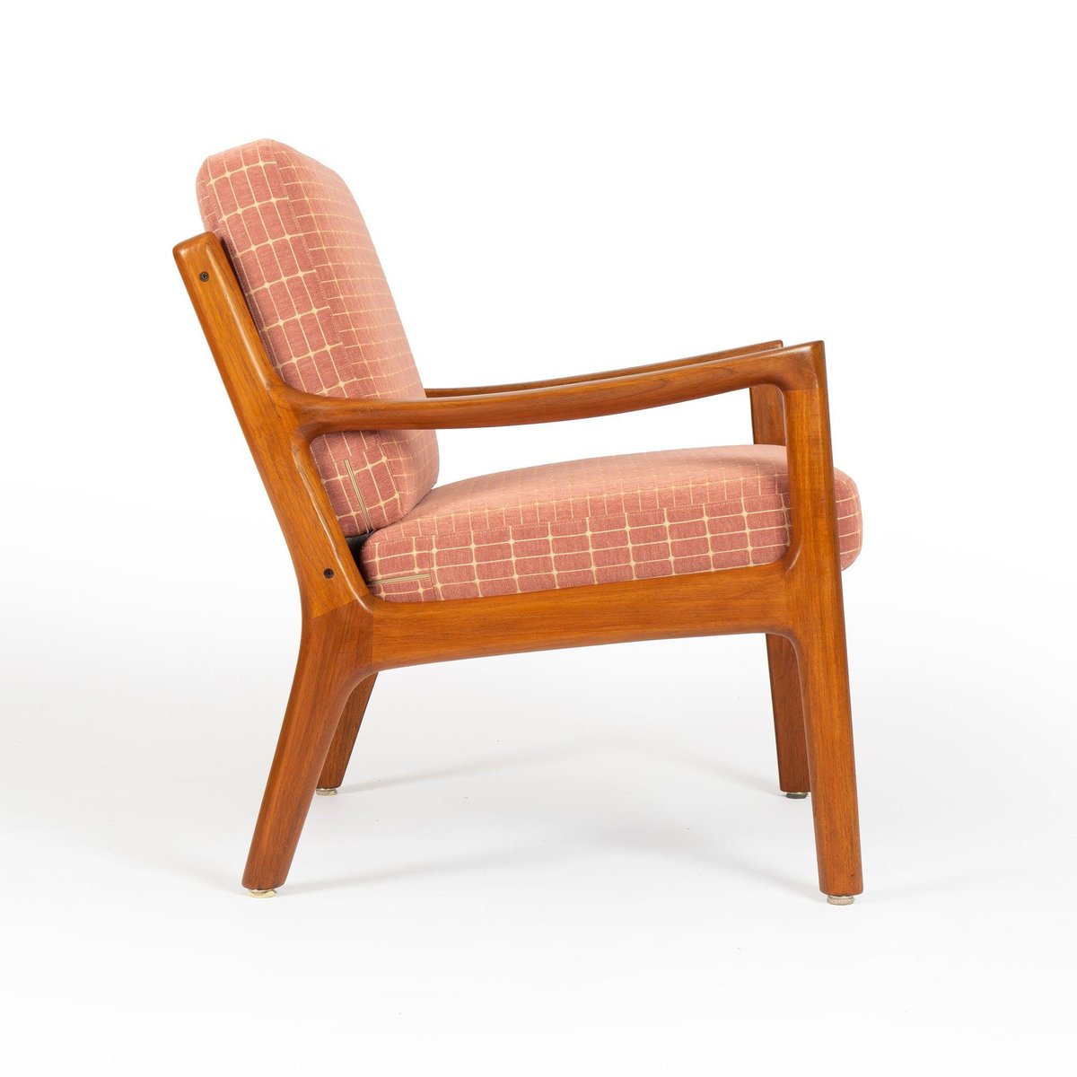 Vintage Lounge Chair by Ole Wanscher for Cado for sale at Pamono