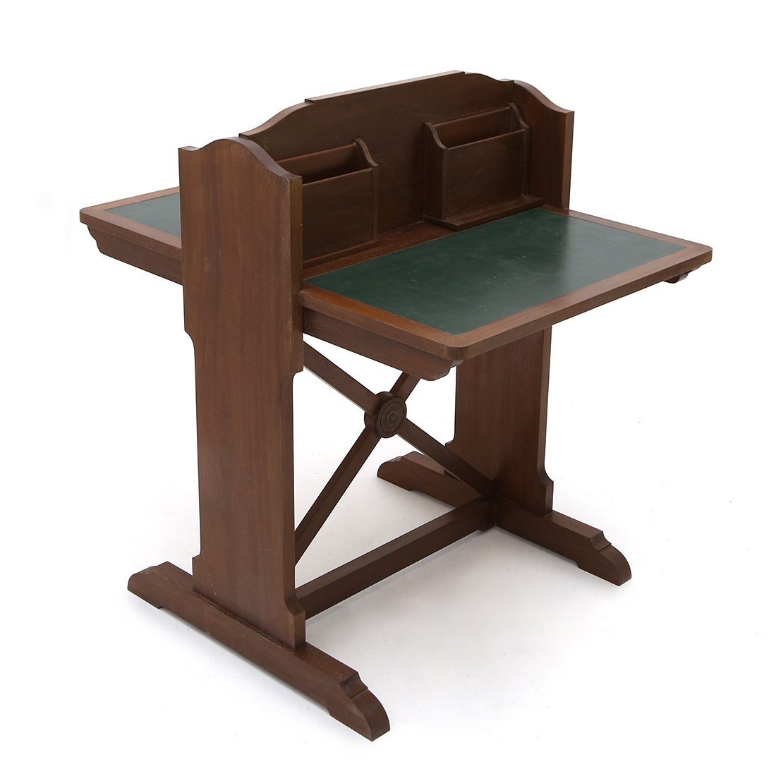 Wooden Double Sided Desk, 1940s for sale at Pamono