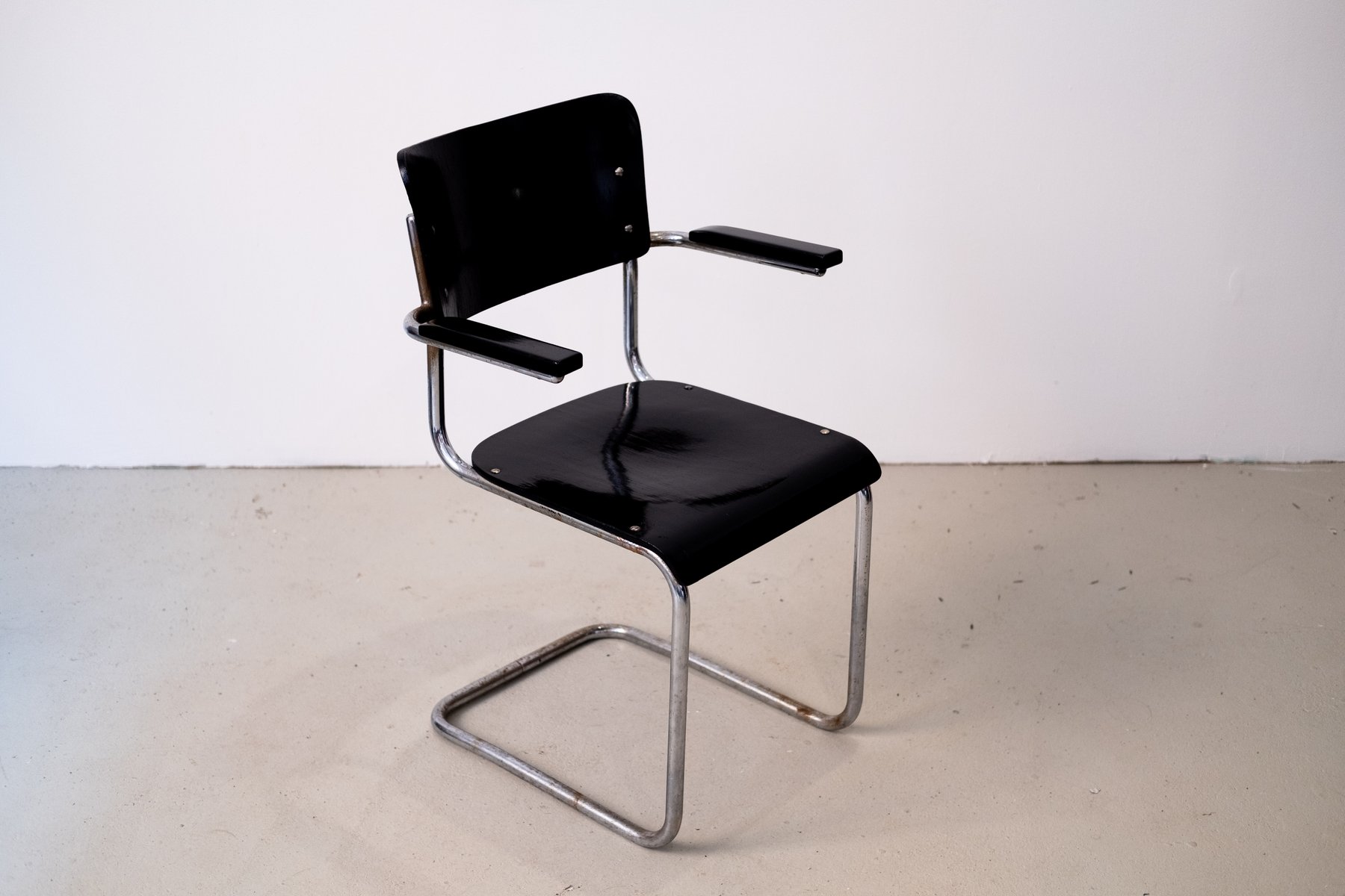 Chaise Cantilever Mauser Werke – Moderniste Bauhaus – Atelier 1930/1950