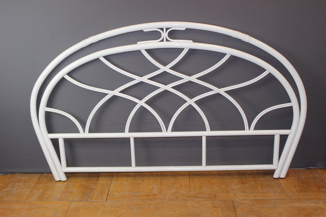 Vintage Rattan Headboard, 1970s for sale at Pamono
