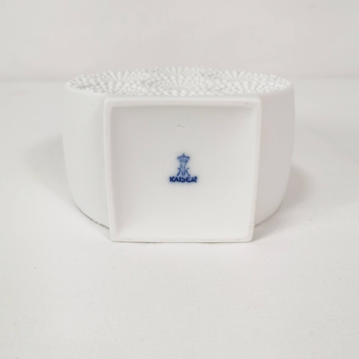 Op Art Vase by F. Frey from Kaiser, Germany, 1960s for sale at Pamono