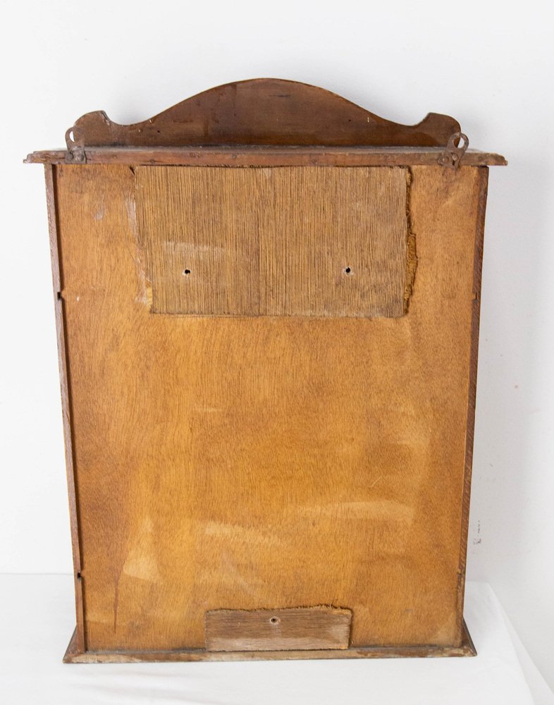 Französischer Art Deco Pappel Schrank mit Spiegel, 1930er bei Pamono kaufen