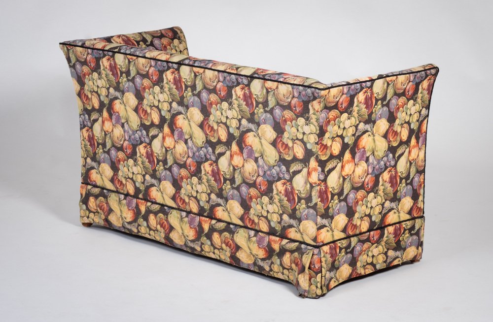 Dänisches MidCentury Knole Sofa mit Obstmuster, 1950er bei Pamono kaufen