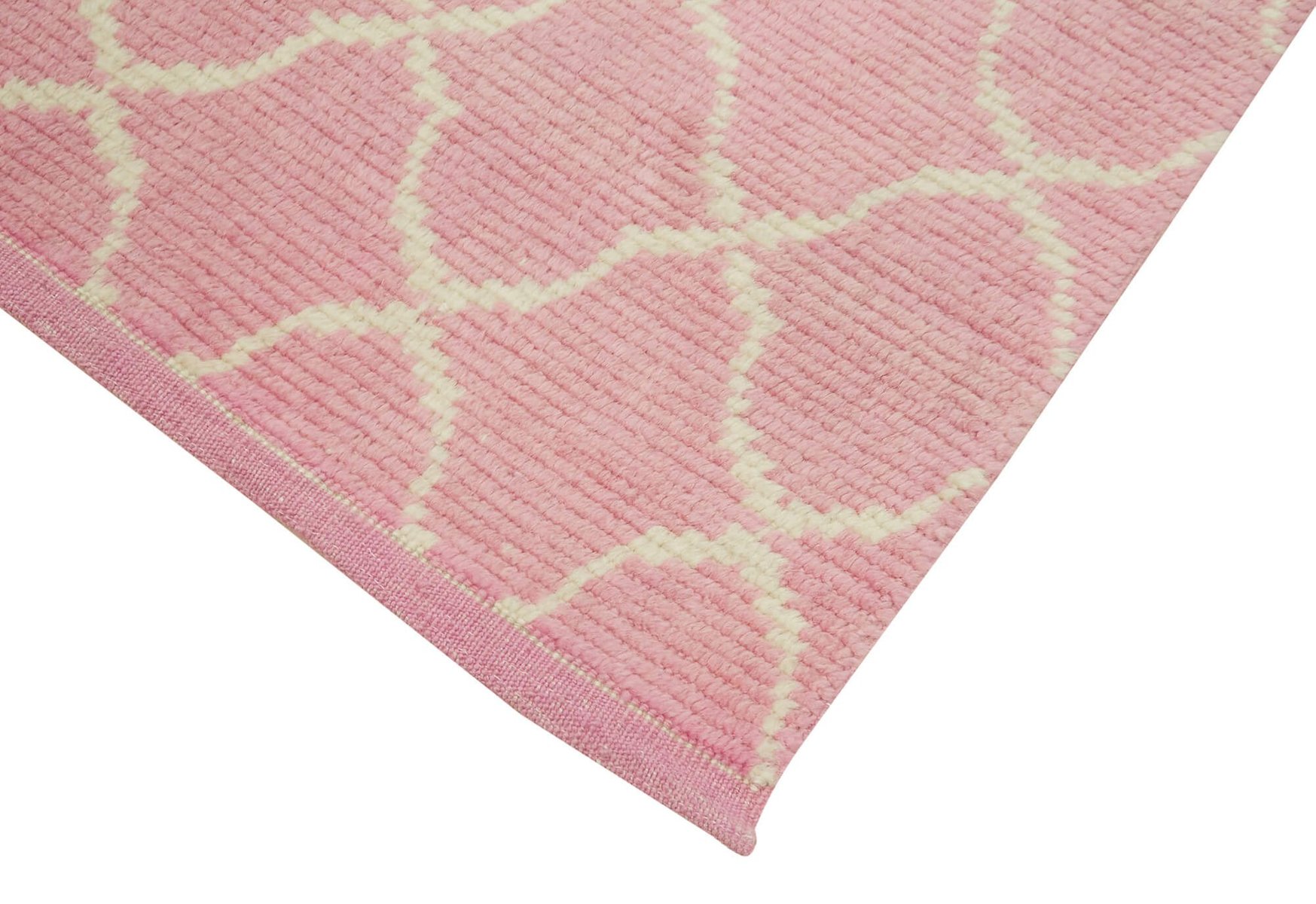 Moroccan Pink Runner Rug, 2000s for sale at Pamono
