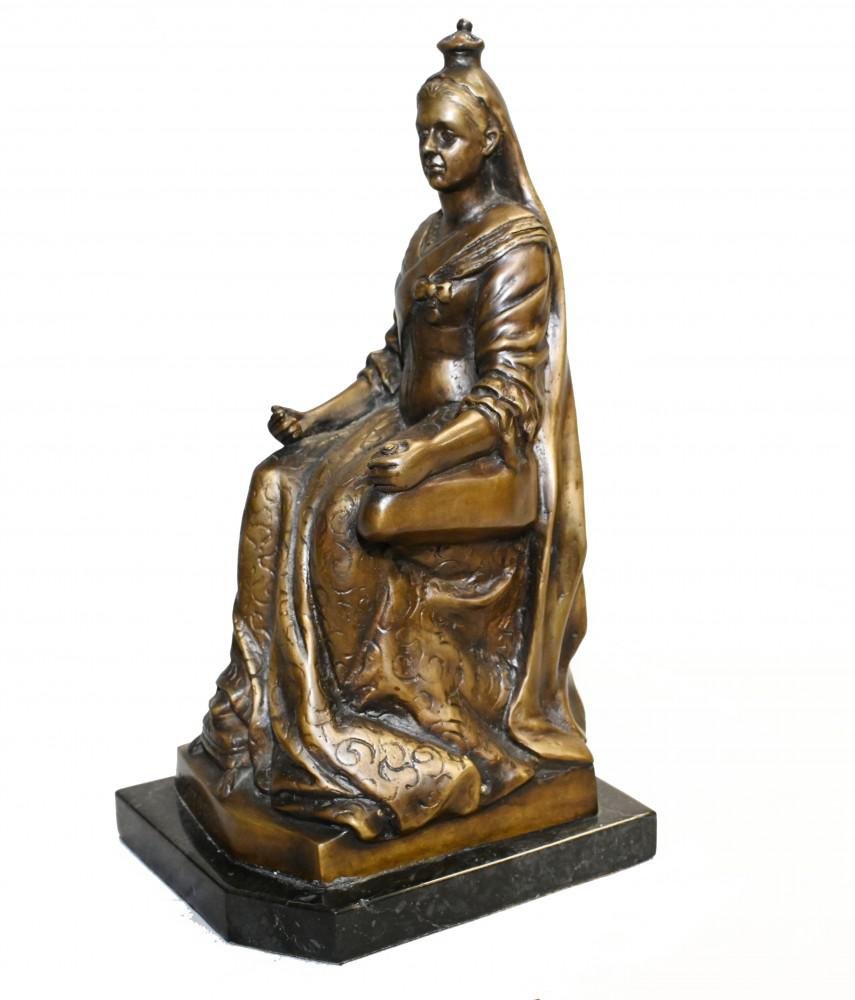 Bronze Queen Victorian Statue for sale at Pamono