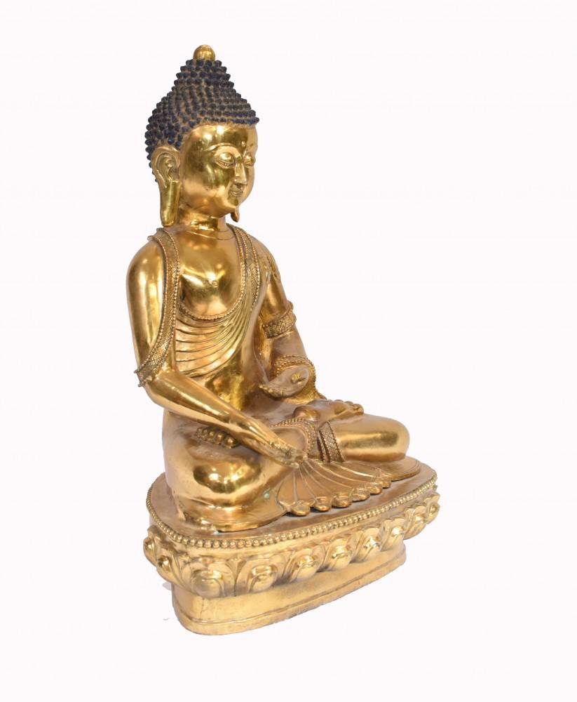 Bronze Buddha Statue for sale at Pamono