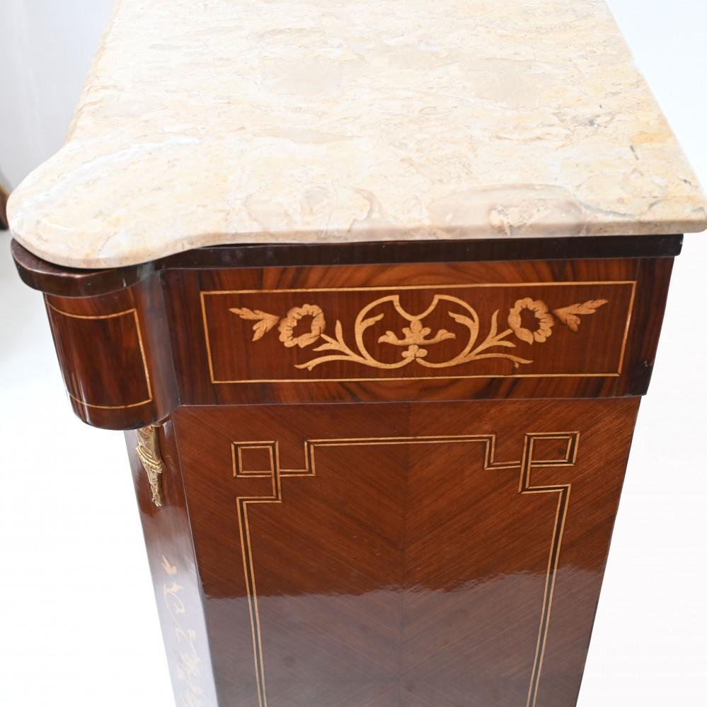 French Marquetry Inlay Set of 2 for sale at Pamono