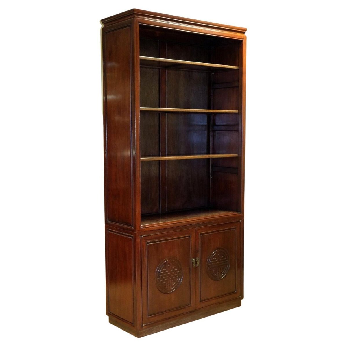 Chinese Teak Library Bookcase for sale at Pamono