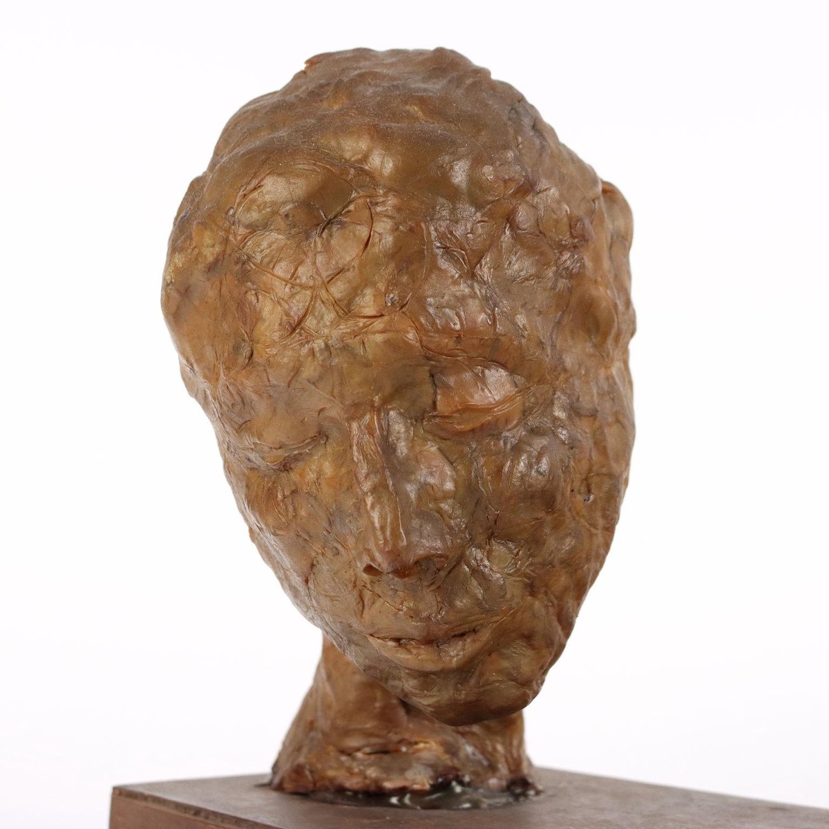Wax Head Sculpture for sale at Pamono