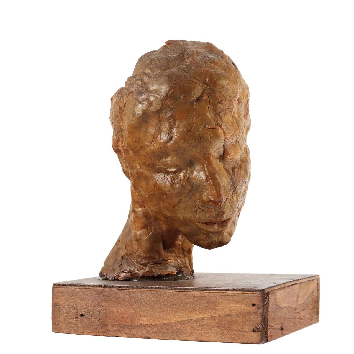 Wax Head Sculpture for sale at Pamono