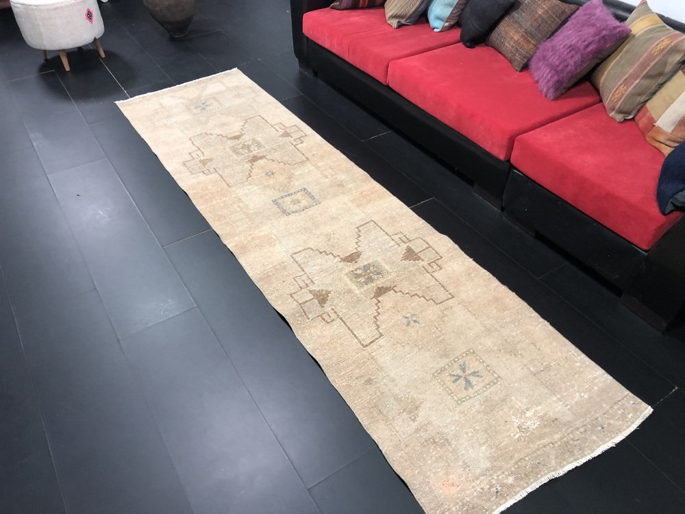 Antique Bohemian Hallway Long Runner for sale at Pamono