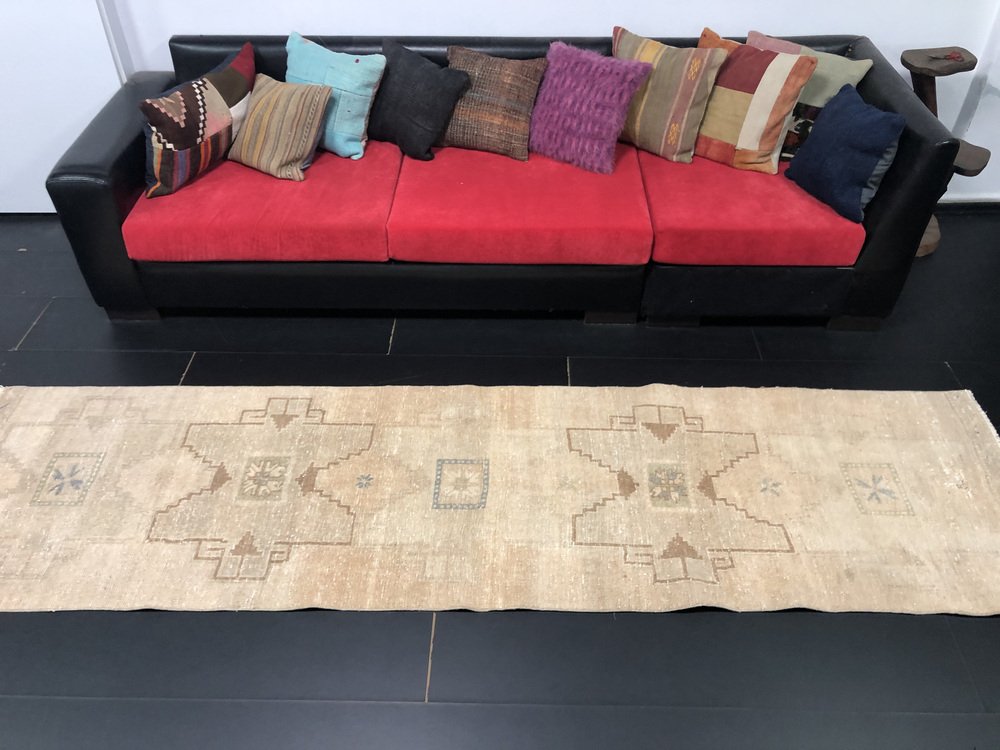 Antique Bohemian Hallway Long Runner for sale at Pamono