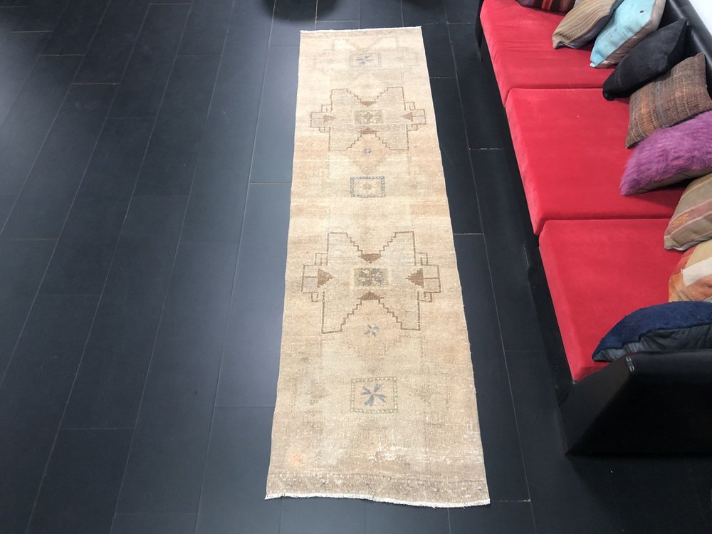 Antique Bohemian Hallway Long Runner for sale at Pamono