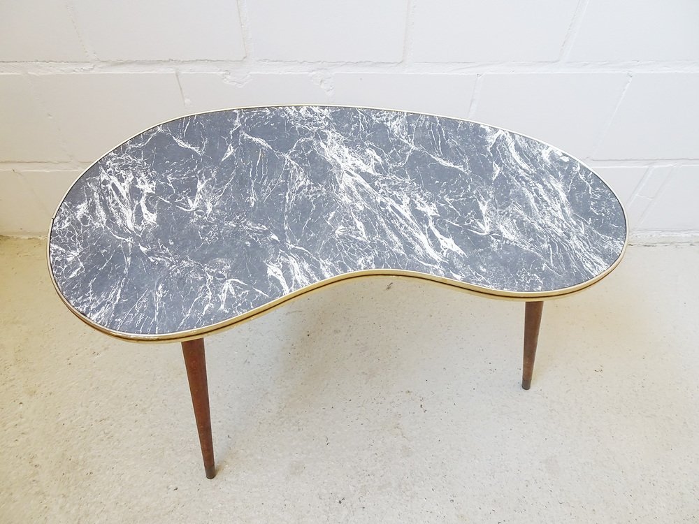 Kidney-Shaped Coffee Table, 1950s for sale at Pamono