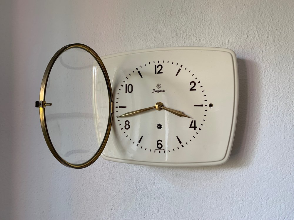 Ves Design Orologio da parete di grandi dimensioni in legno per soggiorno Moraklocka