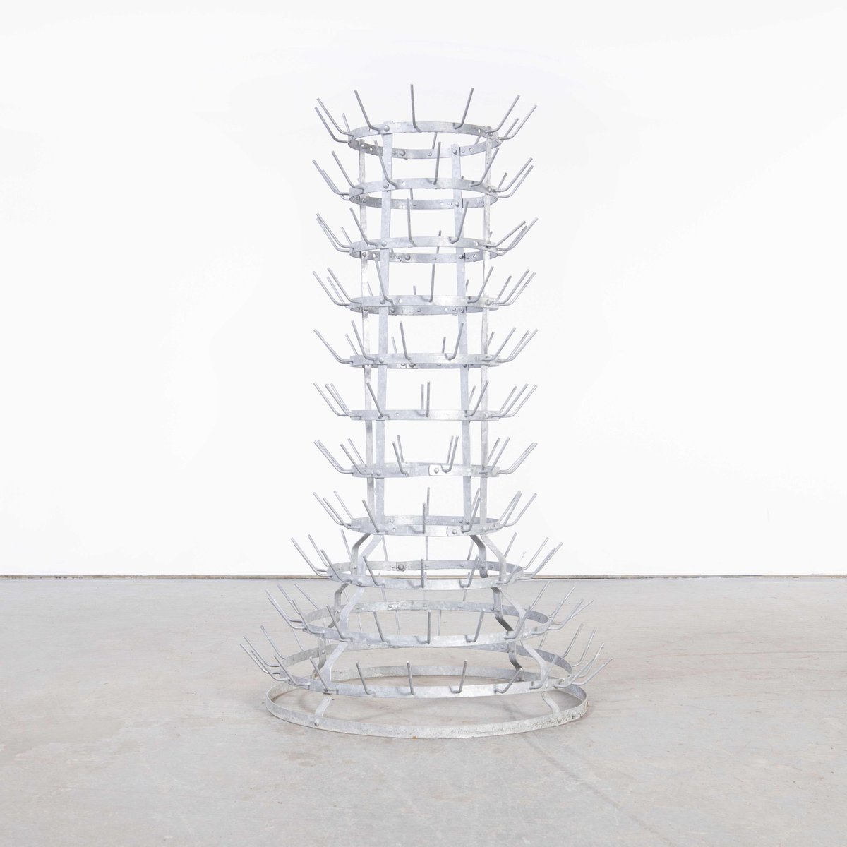 Large French Bottle Drying Rack Model 1400.4, 1950s for sale at Pamono