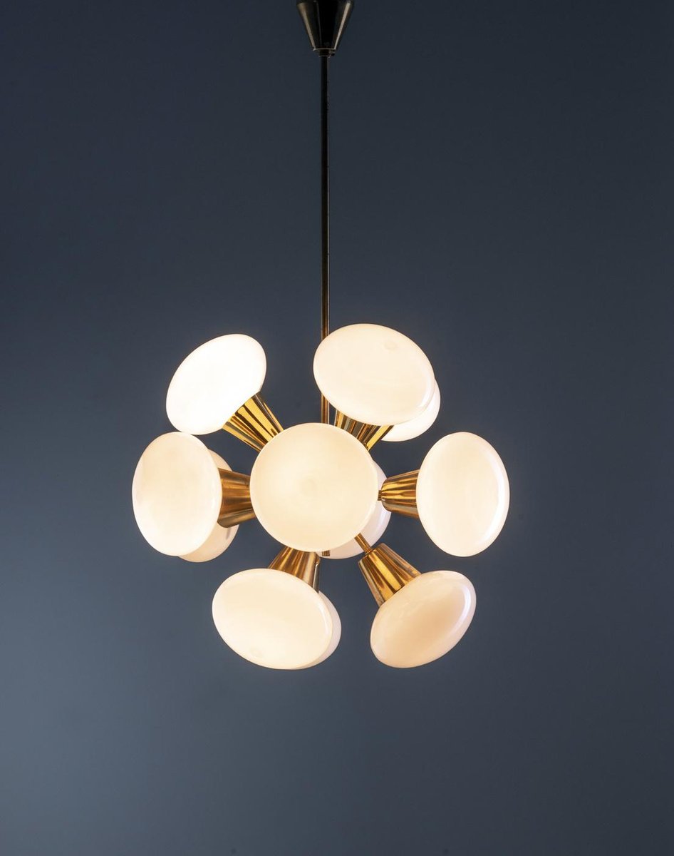 Sputnik Hanging Chandelier, 1970 for sale at Pamono