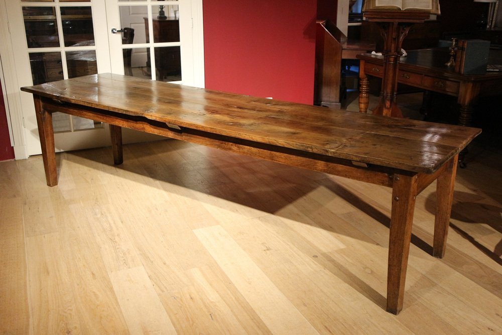 Antique French Table in Oak for sale at Pamono