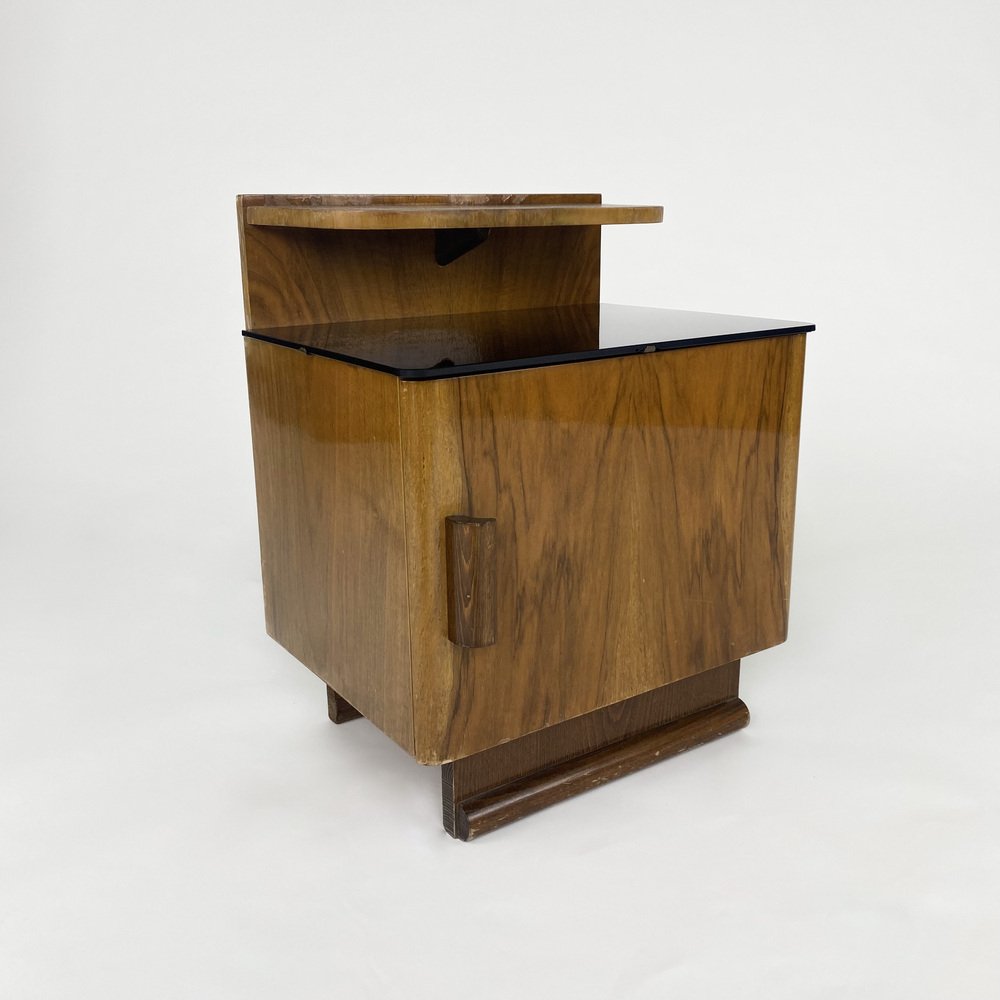 Art Deco Bedside Table for sale at Pamono