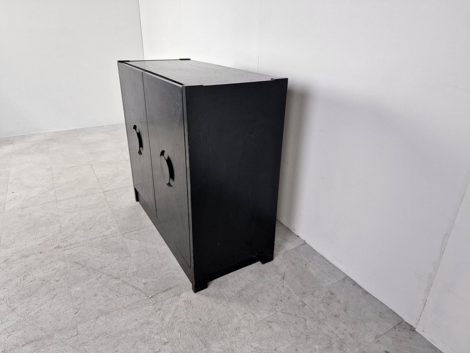 Brutalist Black Side 1970s for sale at Pamono