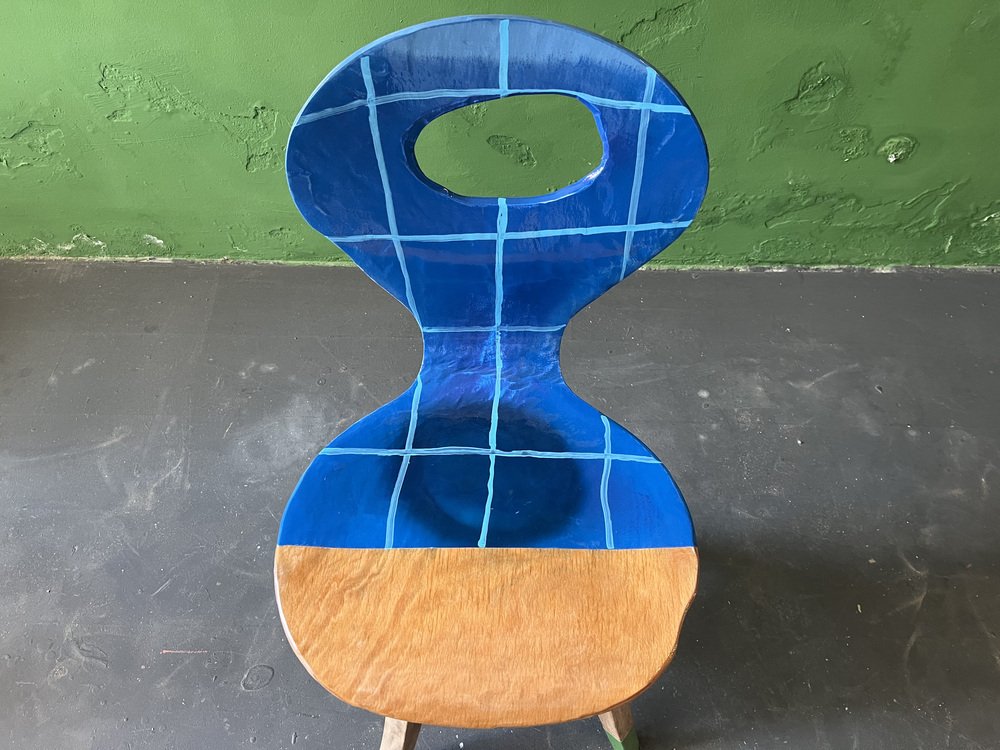 Upcycled Chair in Oak by Markus Staab for sale at Pamono