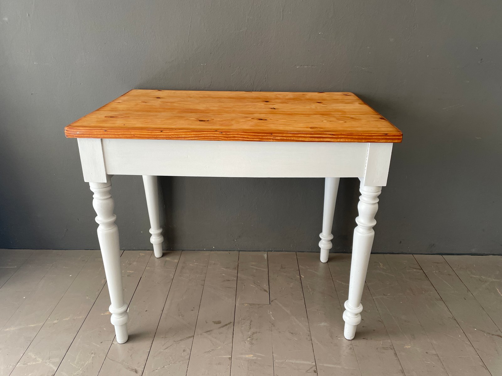 Loberon Konsole Ciattos Antikbraun – Konsolentisch Aus Eisen & Tannenholz, 70x57x34 Cm, Nostalgisches Design