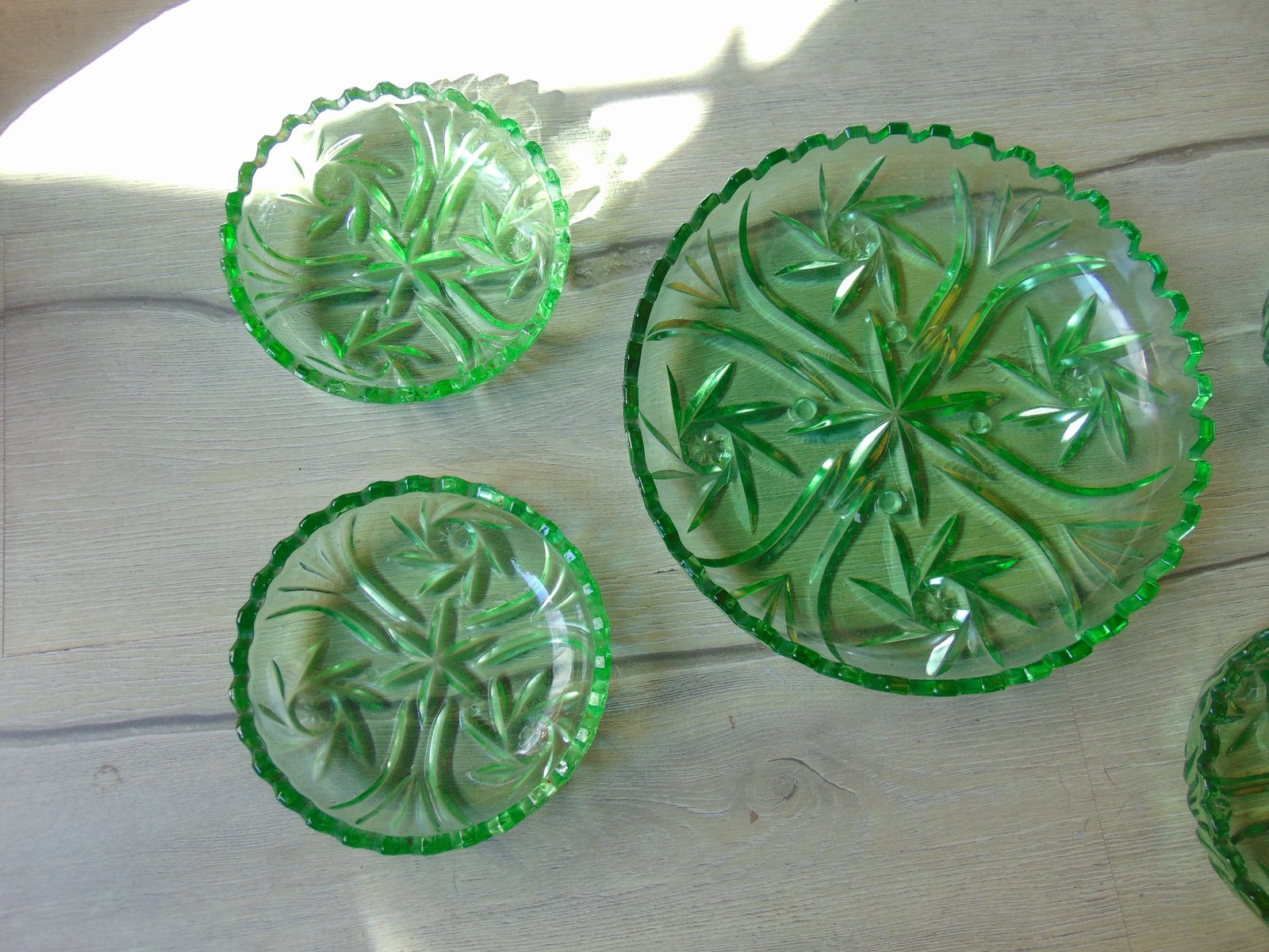 Art Deco Salad Bowls from Niemen, 1930s, Set of 5 for sale at Pamono