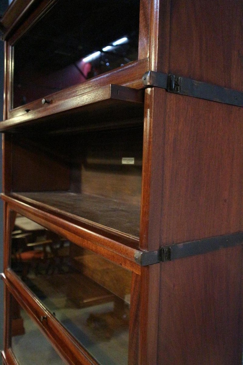 Modular Bookcase from Globe Wernicke, 1890s, Set of 6 for sale at Pamono