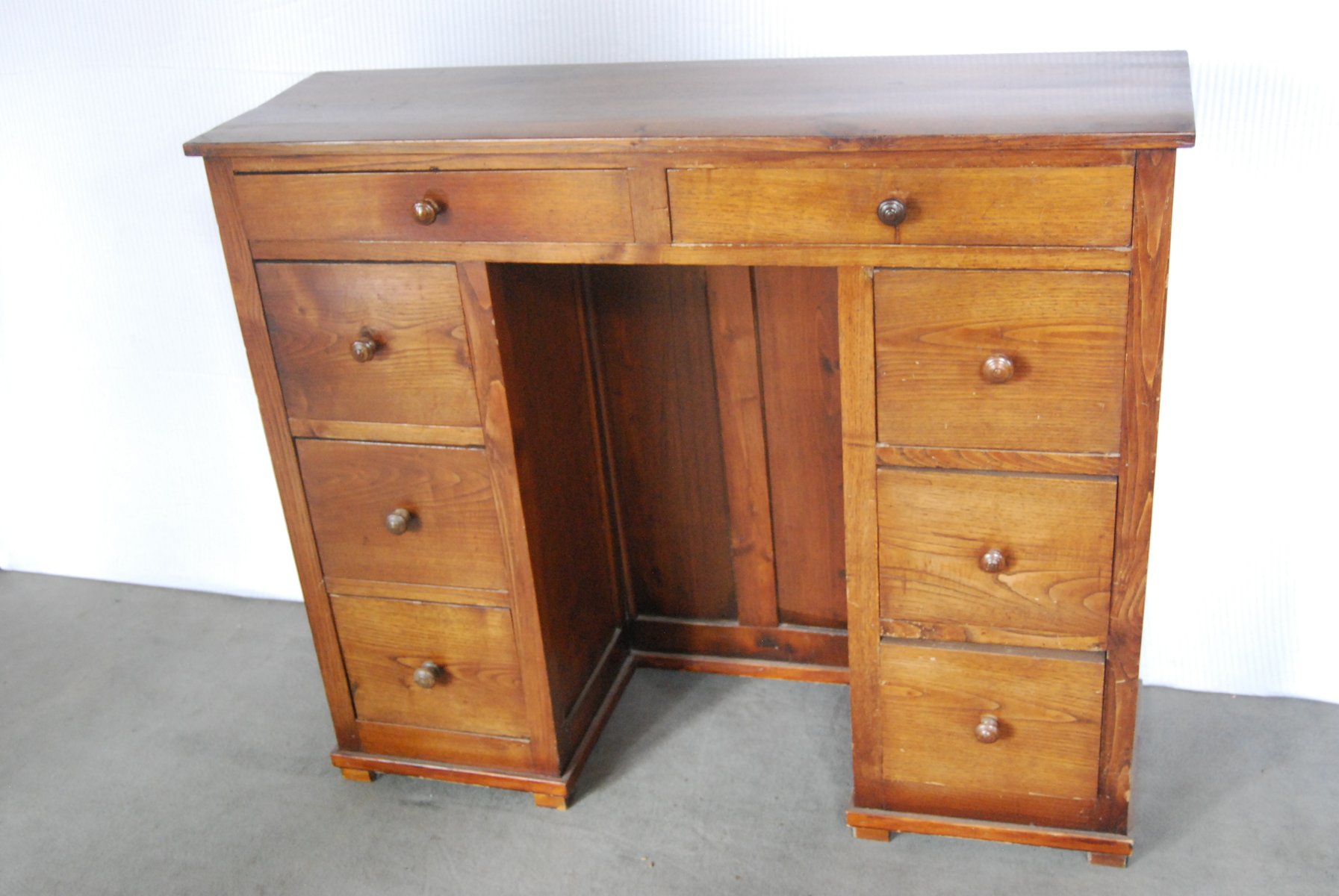 Antique Desk with Drawers, 1860s for sale at Pamono