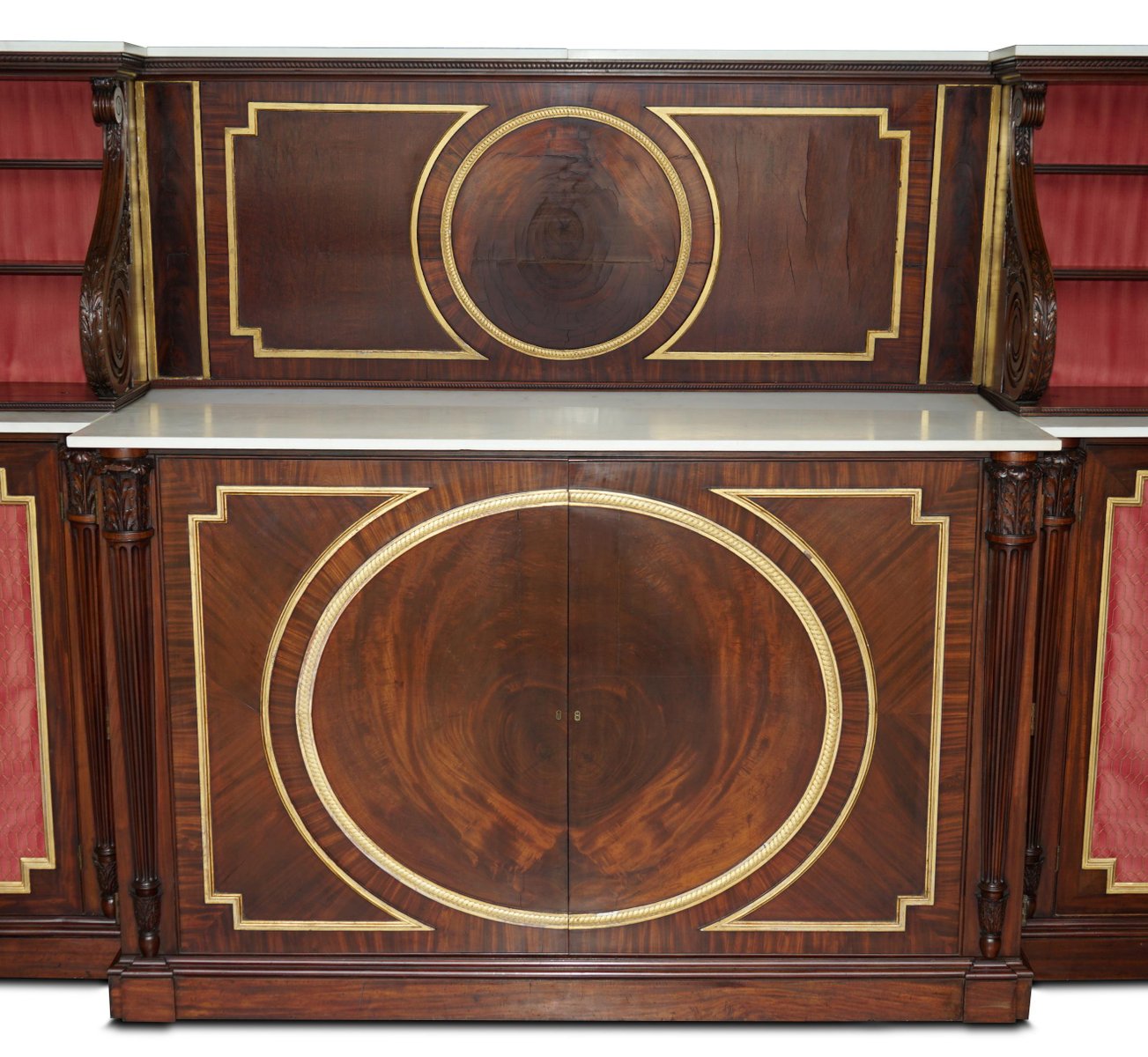 Credenza Regency antica in marmo, Italia in vendita su Pamono