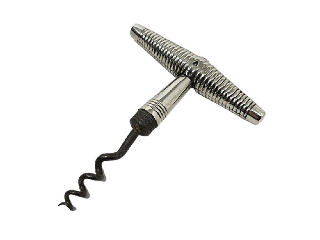 19th Century Dutch Silver Corkscrew for sale at Pamono