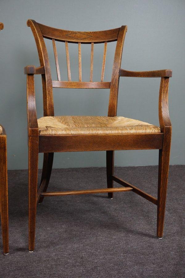 Antique English Dining Room Chairs, Set of 4 for sale at Pamono