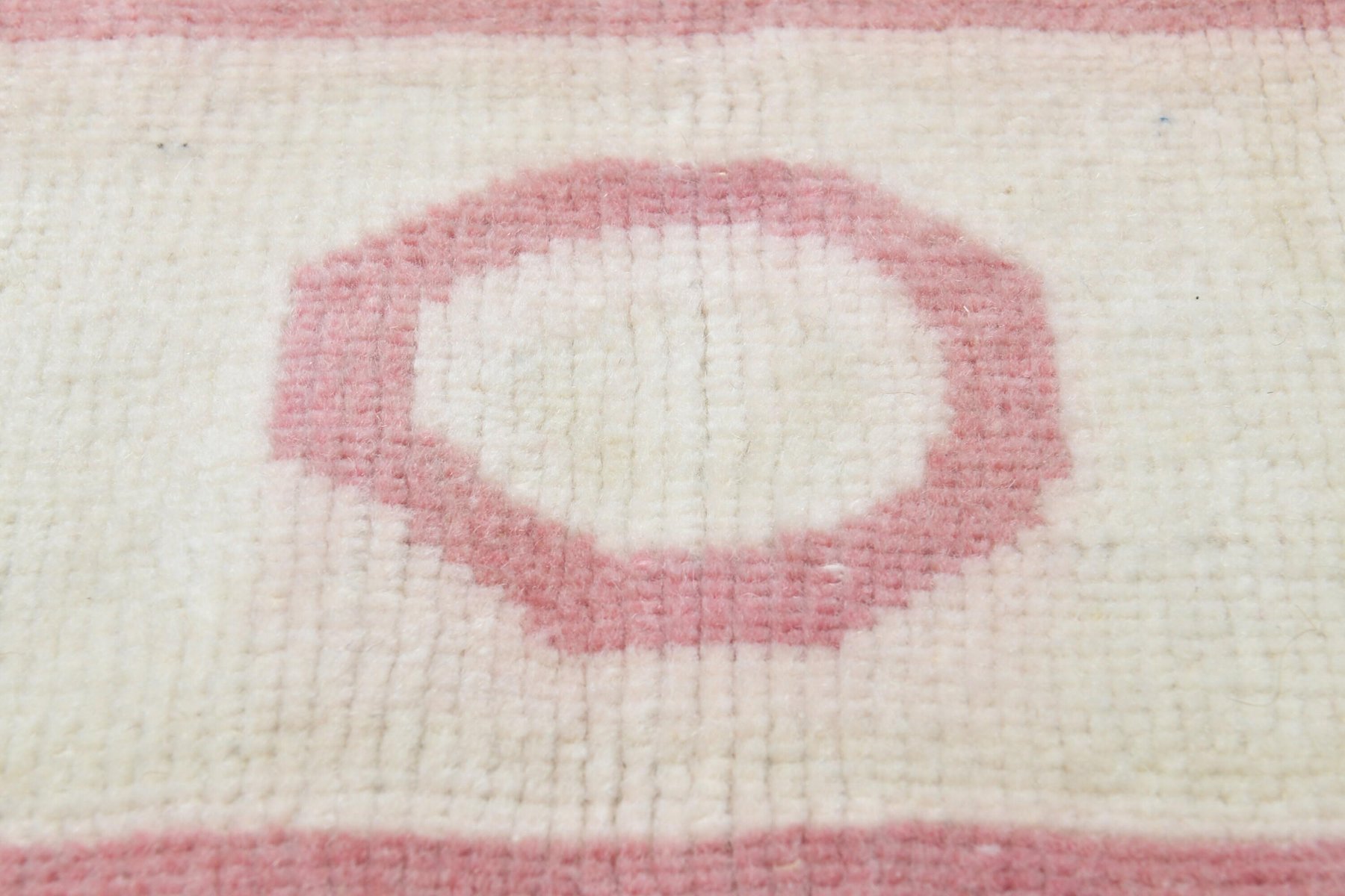 Vintage Turkish Wool Maze Area Rug, Anatolian, 1950s for sale at Pamono