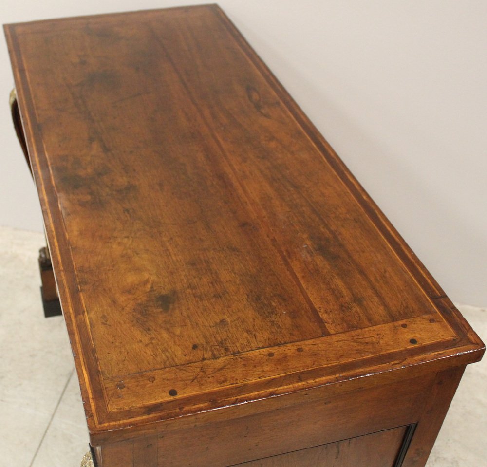 Table Bouillotte en Acajou XIXeme | Antiquités Lecomte - Père