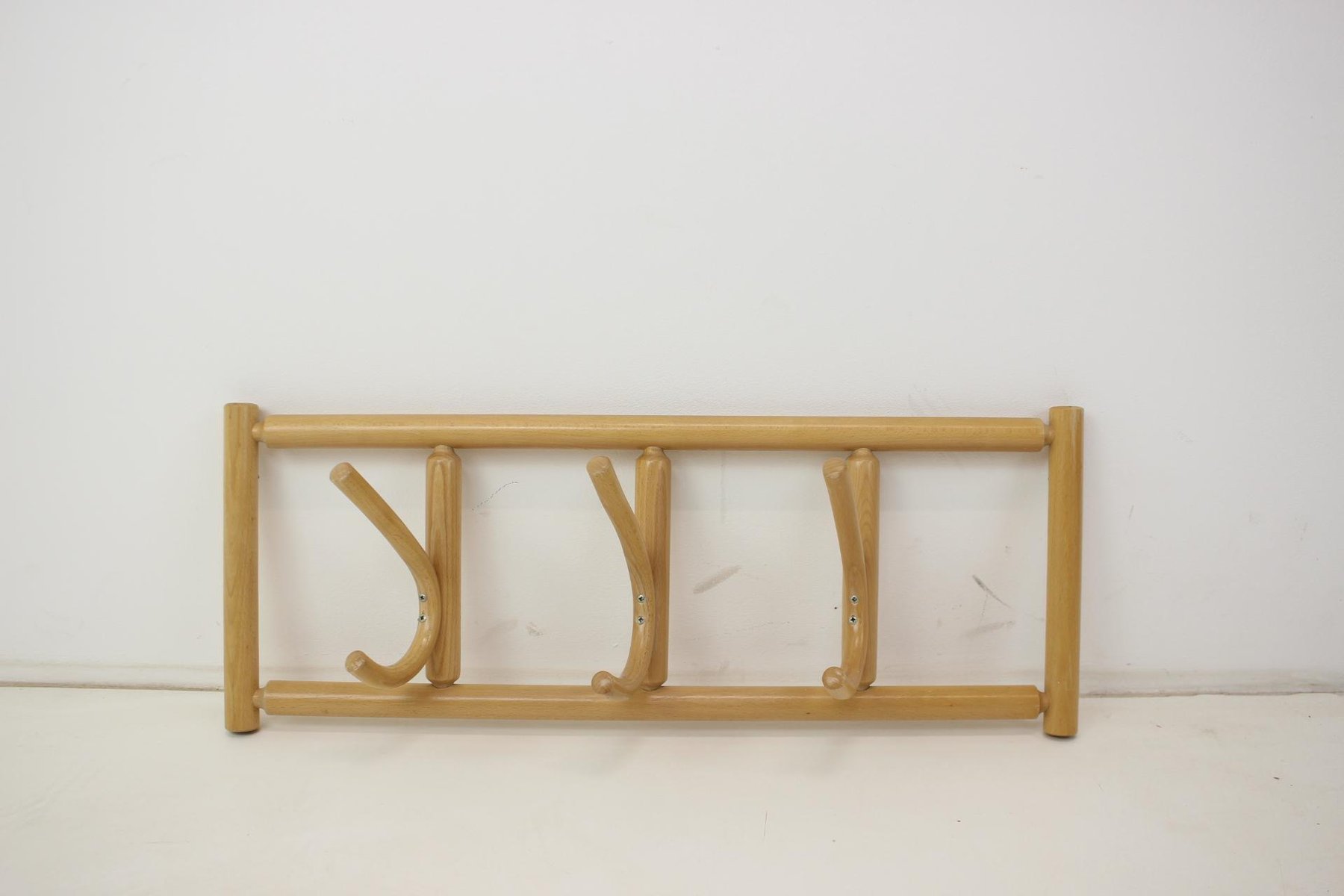 Wall Coat Hanger by Ton, Cechoslovakia, 1980s for sale at Pamono