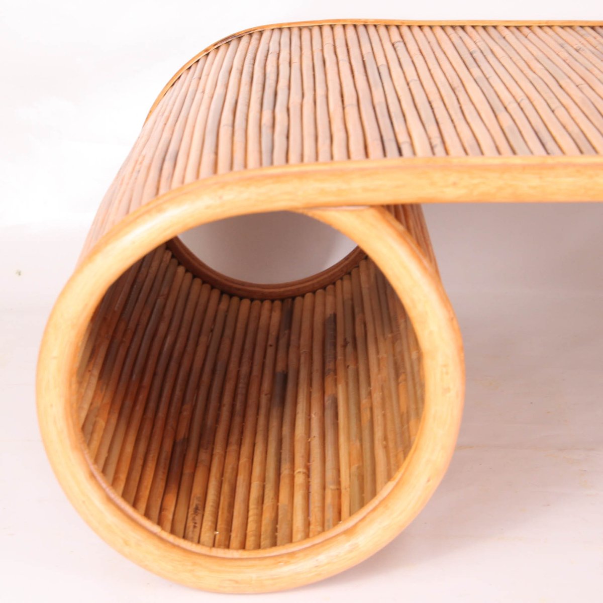 Le Roi Oak Couchtisch Mit Rattan main image 1