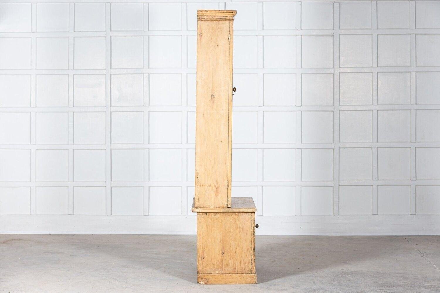 Grand Placard en Pin, Angleterre, 1870s en vente sur Pamono