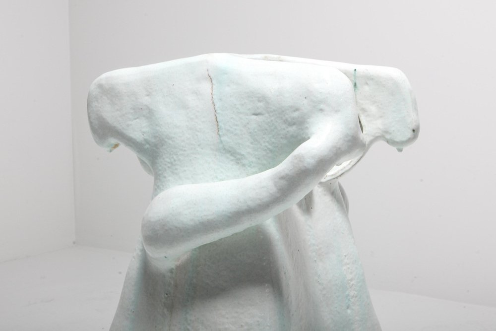 Ceramic Interactive Echo Chamber Sculpture attributed to Carlo