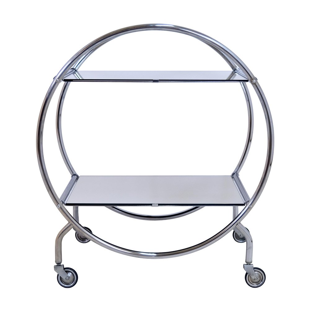 Chariot de bar Dukat, avec roues et porte en verre 89CM L X 55CM P X 41 Chariot de bar Dukat, avec roues et porte en verre 89CM L X 55CM P X 41