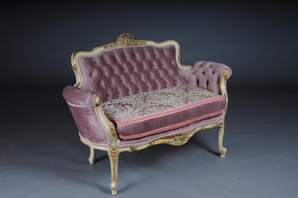 French Louis XV Sofa for sale at Pamono