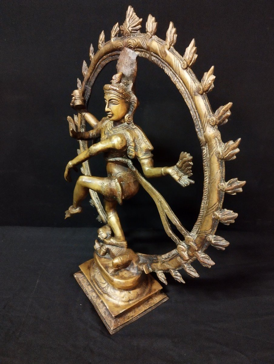 Shiva Natraj, 1920s, Bronze Statue for sale at Pamono