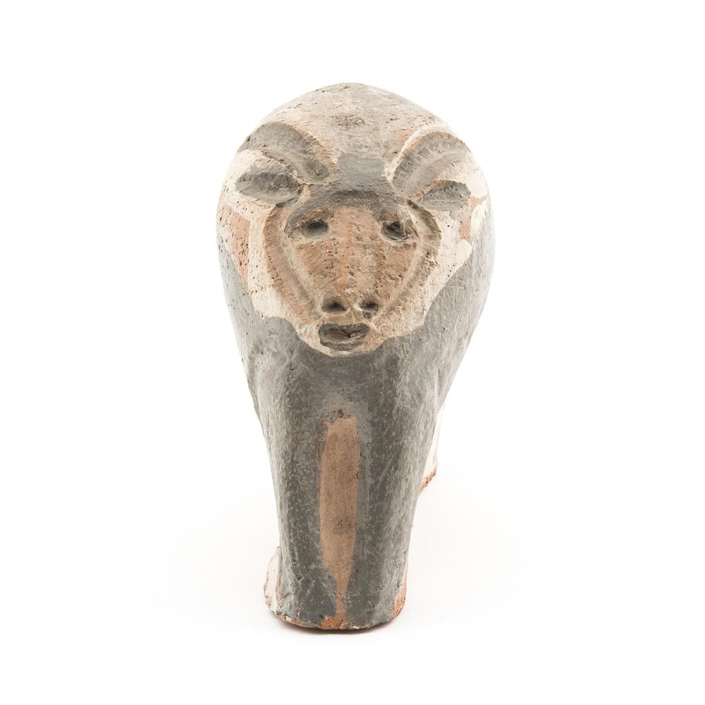 Stilisierter Widderkopf von Jules Agard für Vallauris, 1950er bei