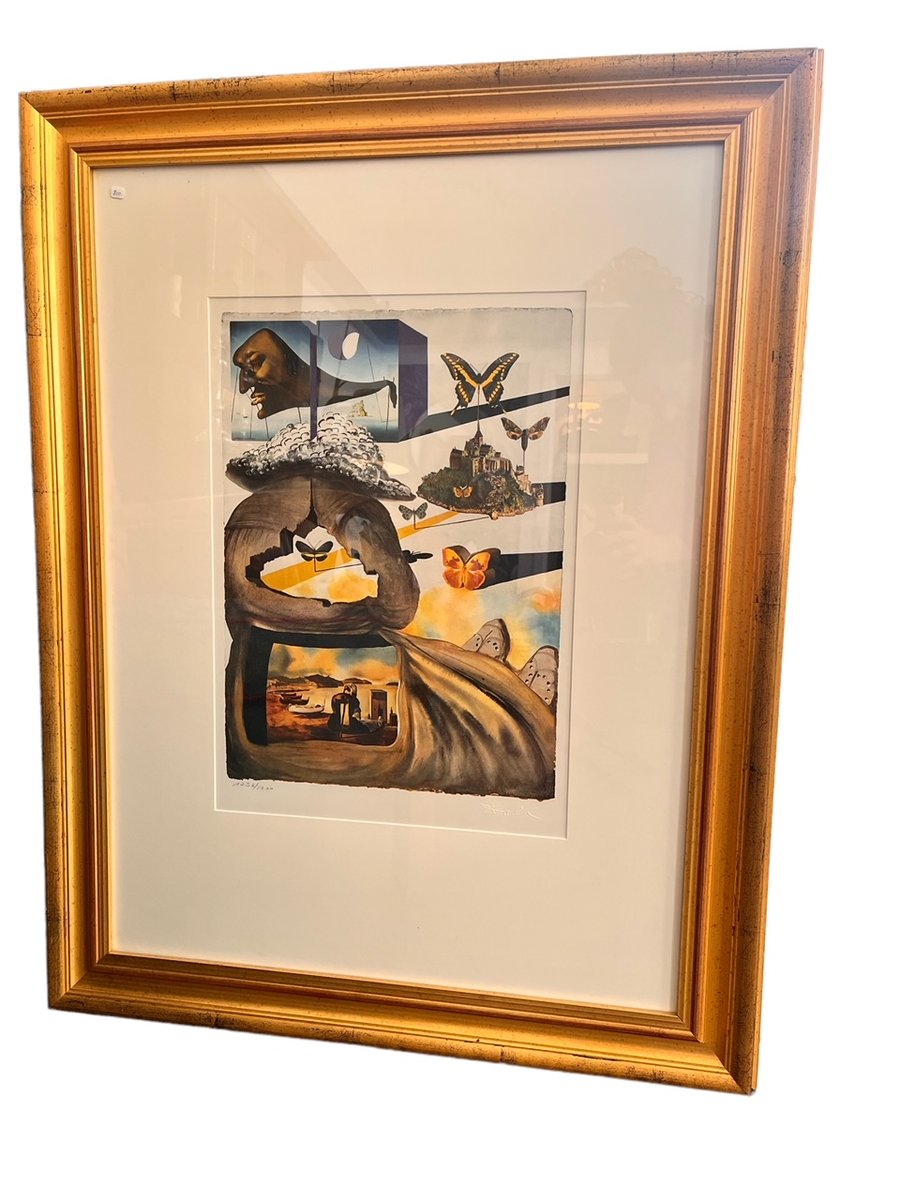 After Salvador Dali, Normandie, 1969, Lithographie, 1960er, gerahmt bei ...
