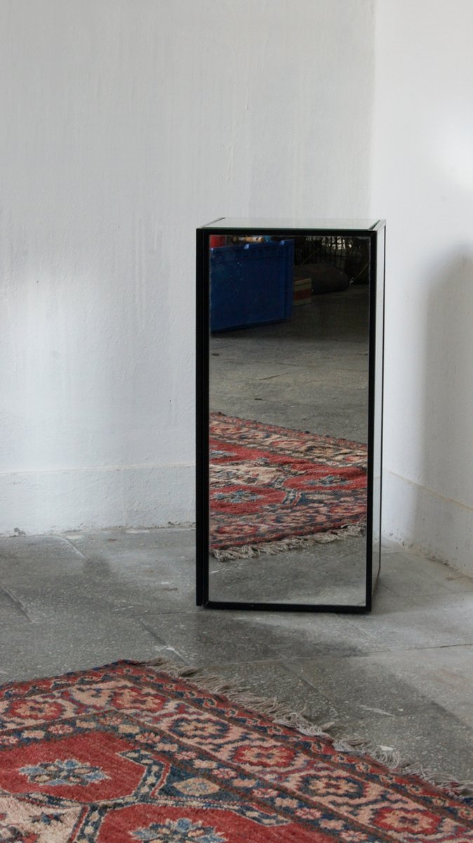 Vintage Bodö Mirror Side Table by Marianne and Knut Hagberg for Ikea
