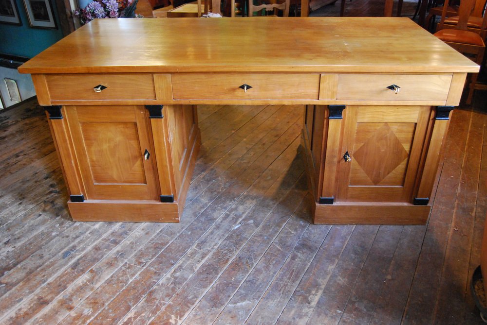 Biedermeier Style Partners Desk for sale at Pamono