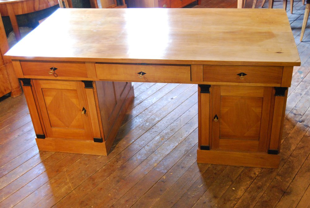 Biedermeier Style Partners Desk for sale at Pamono