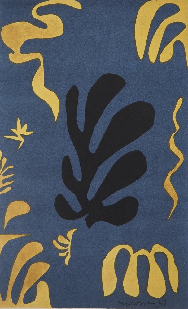 Henri Matisse, Marine World, 1954, Lithograph for sale at Pamono