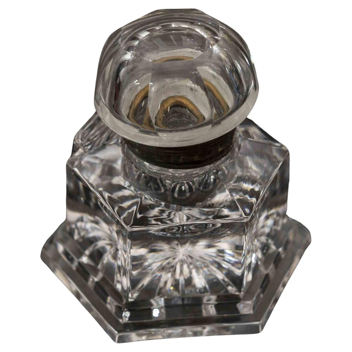 Crystal Inkwell, Italy, 20th Century for sale at Pamono