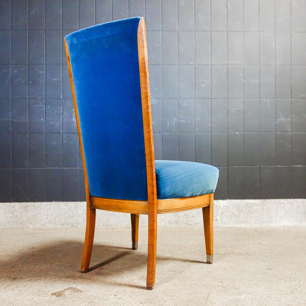 Art Deco Dining Room Chairs, Set of 4 for sale at Pamono