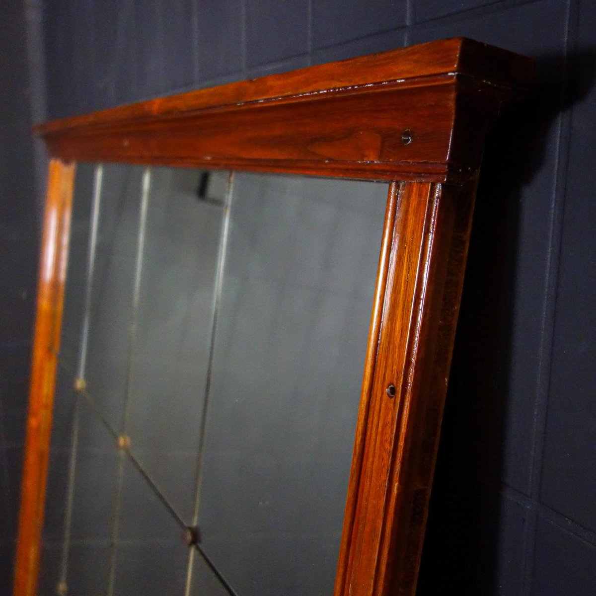 Large Vintage Mirror With Wooden Frame 1950s For Sale At Pamono Large vintage mirror with wooden frame 1950s for sale at pamono